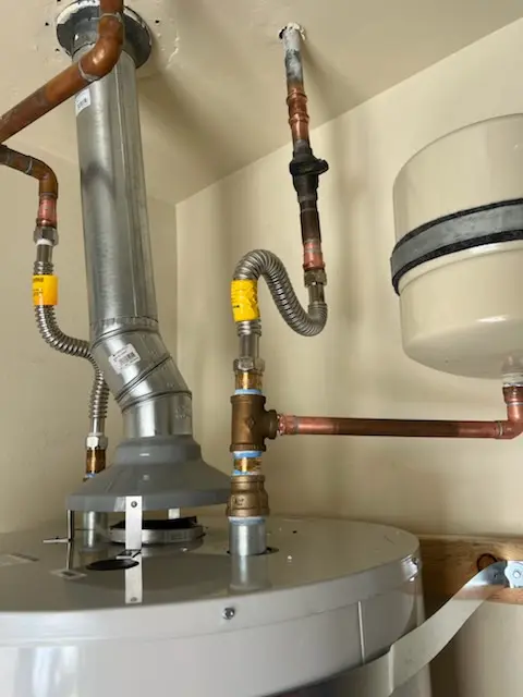 Water heater installation and plumbing repair in Glover